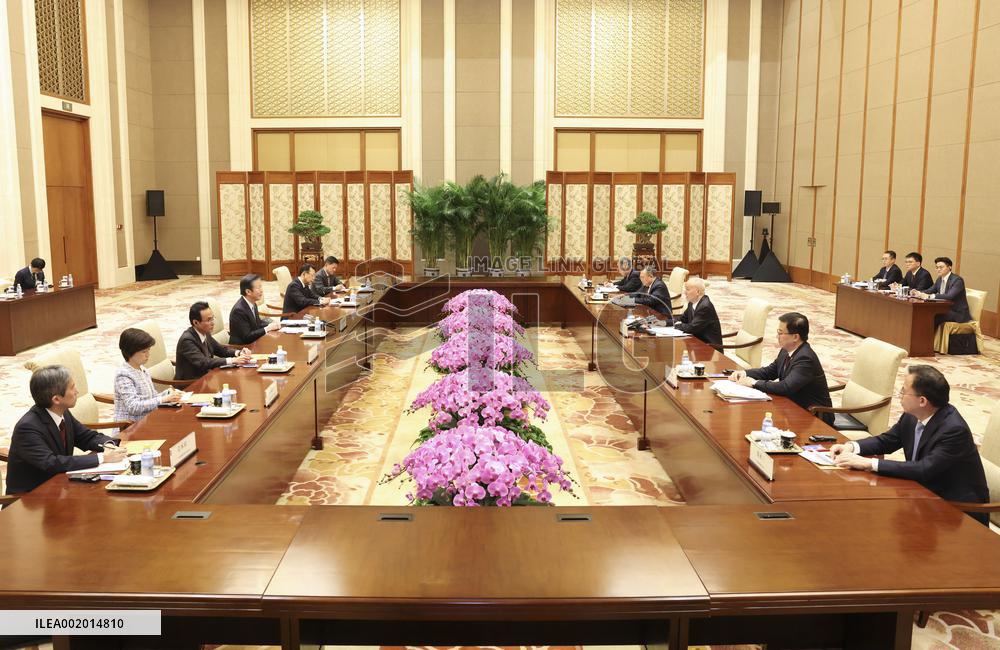 CHINA-BEIJING-CAI QI-JAPAN-DELEGATION-MEETING (CN)