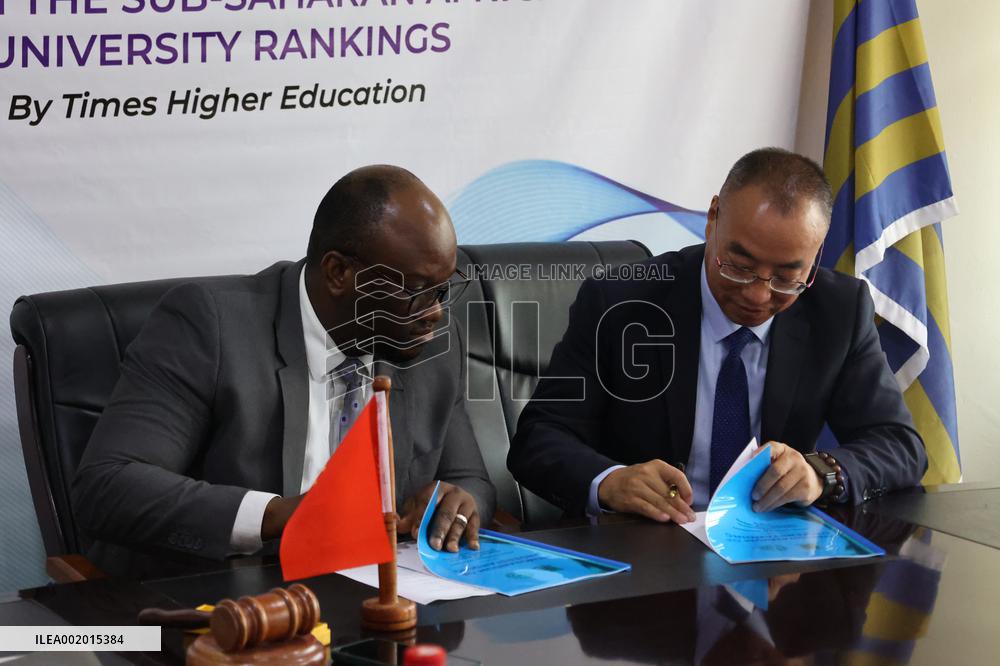 GHANA-ACCRA-CONFUCIUS INSTITUTE-UNIVERSITY-MOU-SIGNING