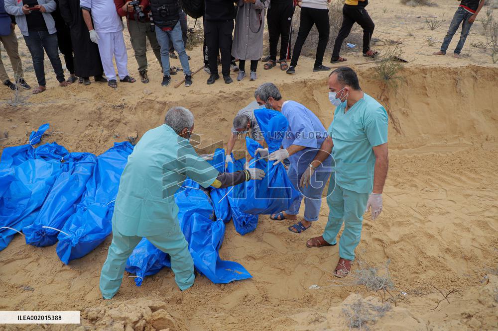 MIDEAST-GAZA-KHAN YOUNIS-PALESTINIAN-ISRAELI CONFLICT-DEATH TOLL