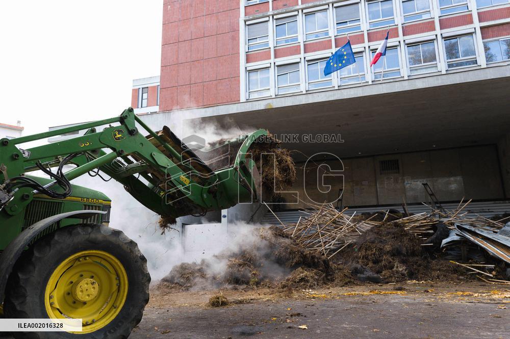 Demonstration By Young Farmers - Toulouse