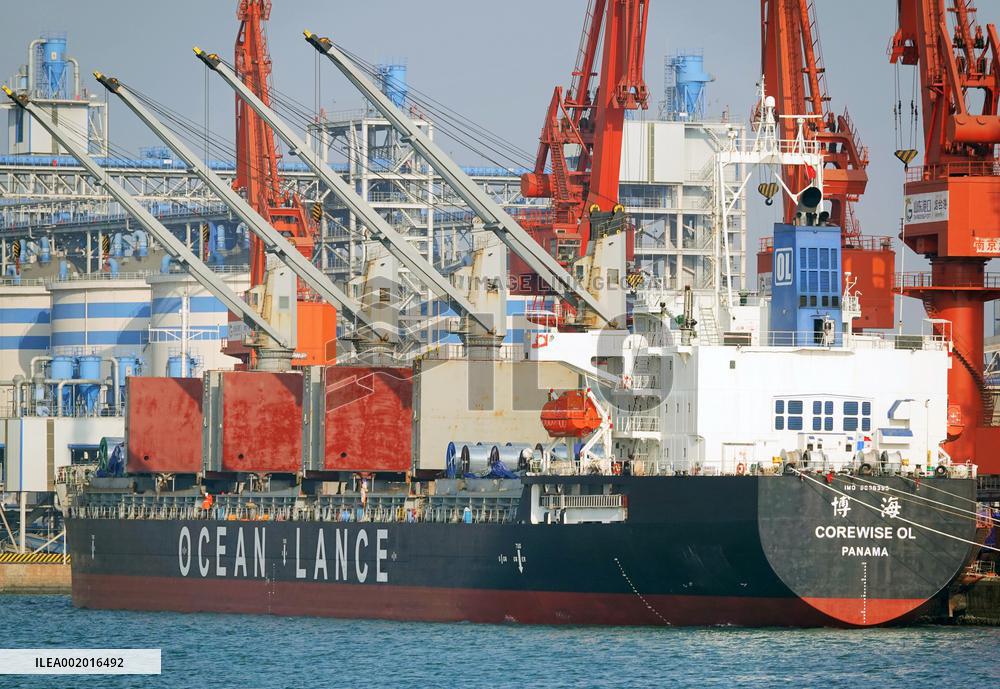 Chinese Ports Cargo Throughput Growth