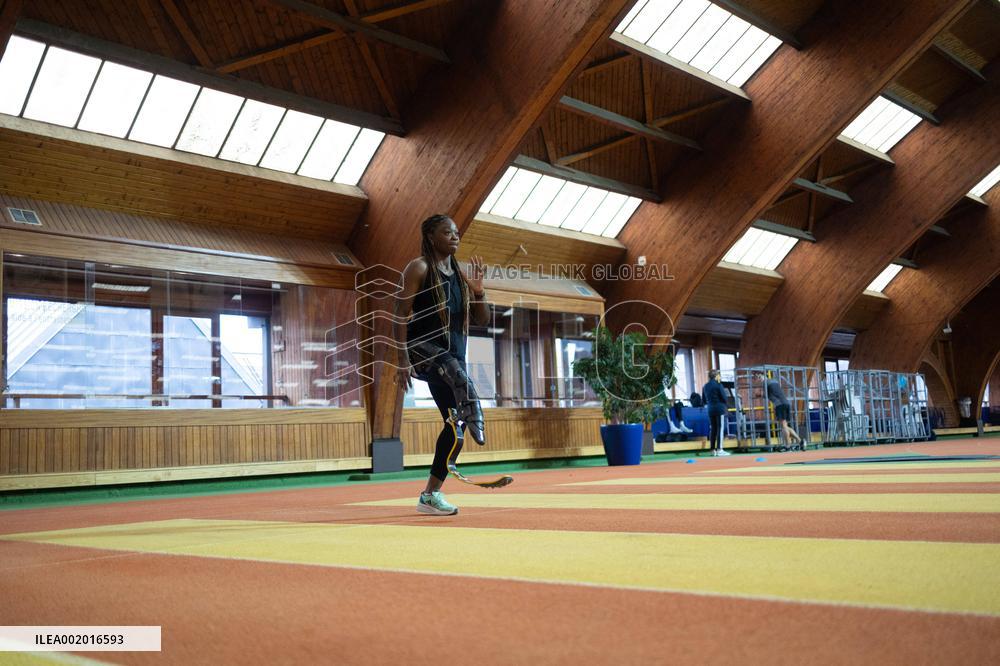 Elisabeth Borne at INSEP for DuoDay - Paris