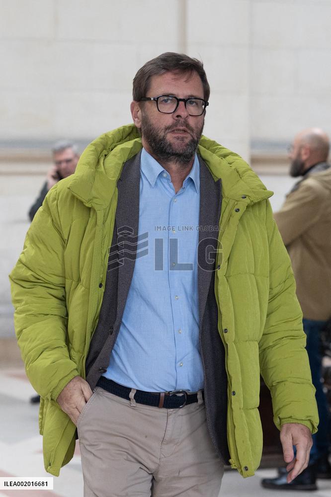 Jerome Lavrilleux at Bygmalion trial - Paris