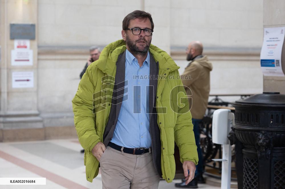 Jerome Lavrilleux at Bygmalion trial - Paris