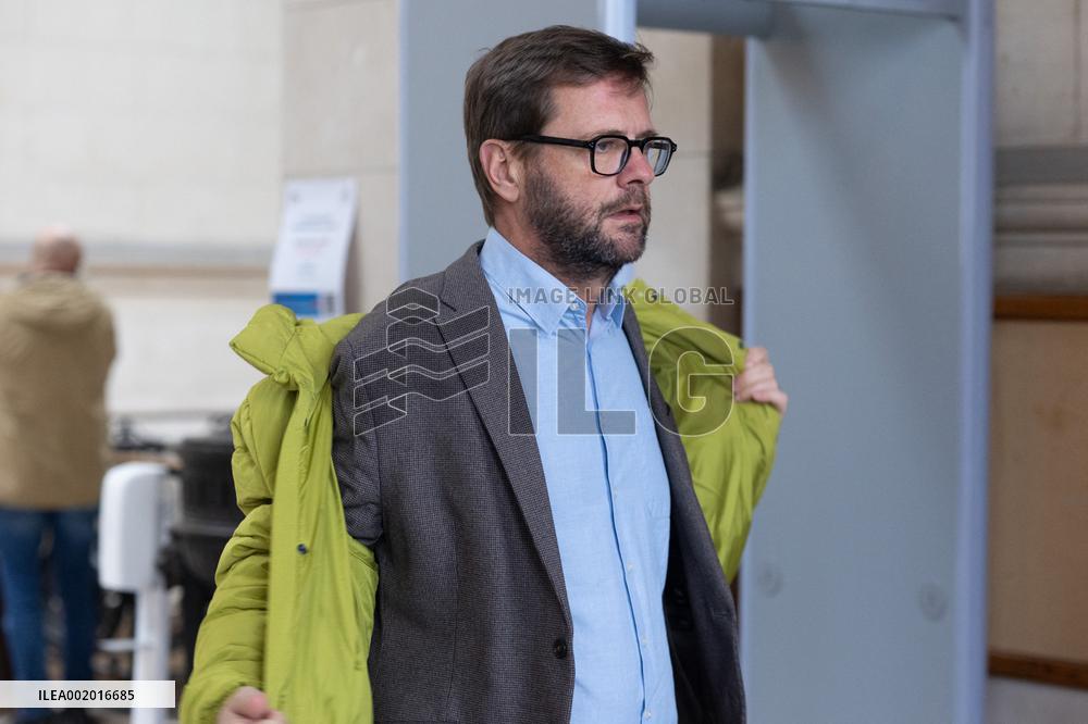 Jerome Lavrilleux at Bygmalion trial - Paris