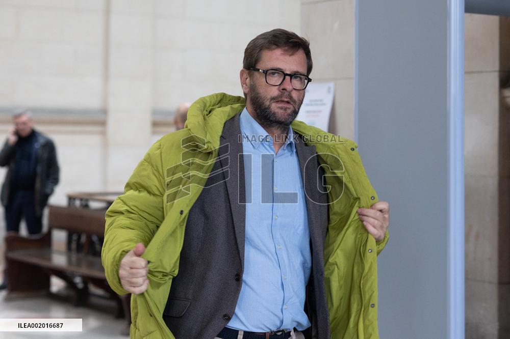 Jerome Lavrilleux at Bygmalion trial - Paris