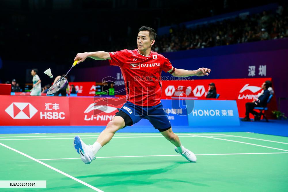 #(SP)CHINA-SHENZHEN-BADMINTON-CHINA MASTERS-MEN'S SINGLES (CN)