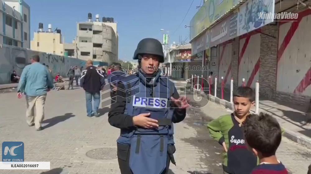 GLOBALink | On Site: Gazans waiting for ceasefire to come into effect