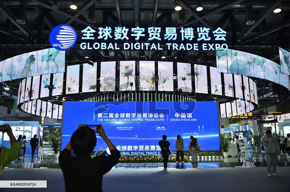 CHINA-ZHEJIANG-HANGZHOU-GLOBAL DIGITAL TRADE EXPO-OPENING (CN)
