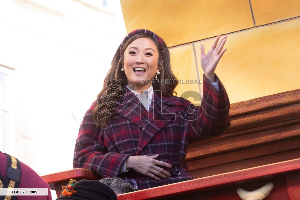 Celebs At Macys Thanksgiving Day Parade - NYC