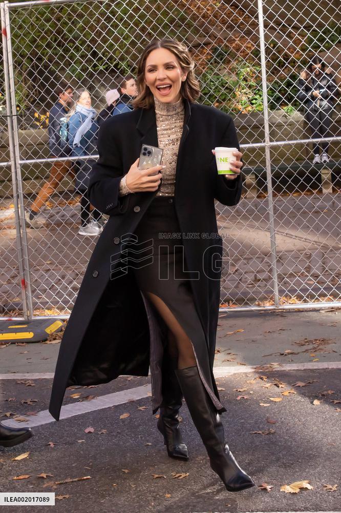 Celebs At Macys Thanksgiving Day Parade - NYC