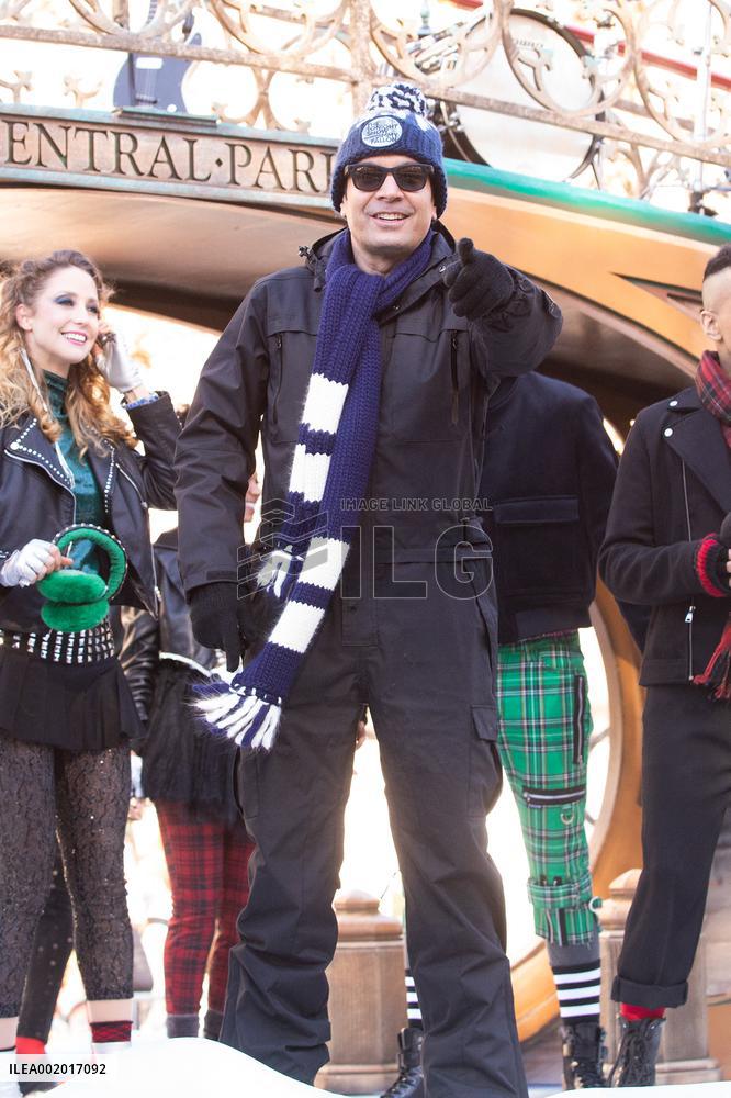 Celebs At Macys Thanksgiving Day Parade - NYC