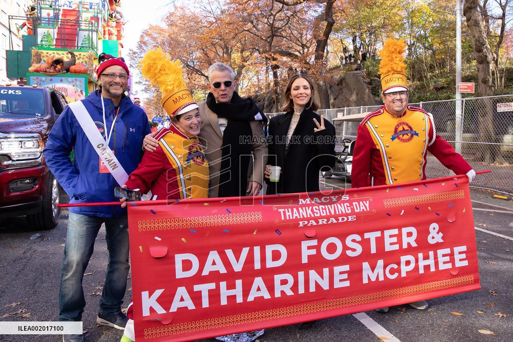 Celebs At Macys Thanksgiving Day Parade - NYC