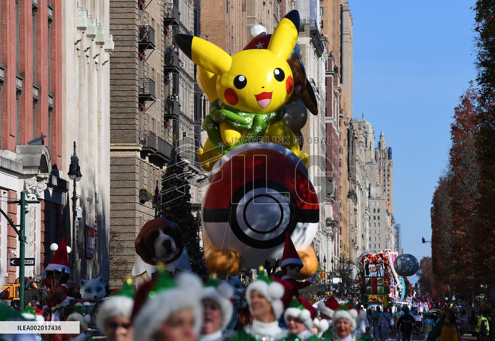 U.S.-NEW YORK-THANKSGIVING DAY PARADE