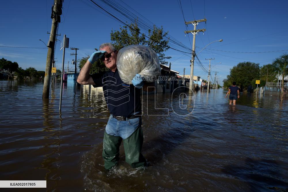 BRAZIL-RIO GRANDE DO SUL-FLOOD