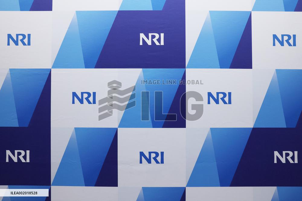 Nomura Research Institute signage and logo