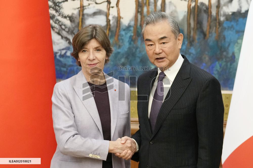 China-France talks in Beijing