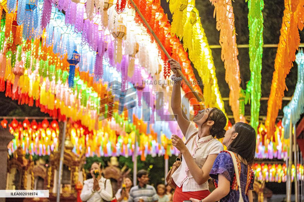 THAILAND-LAMPHUN-LANTERN FESTIVAL