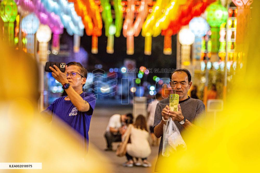 THAILAND-LAMPHUN-LANTERN FESTIVAL
