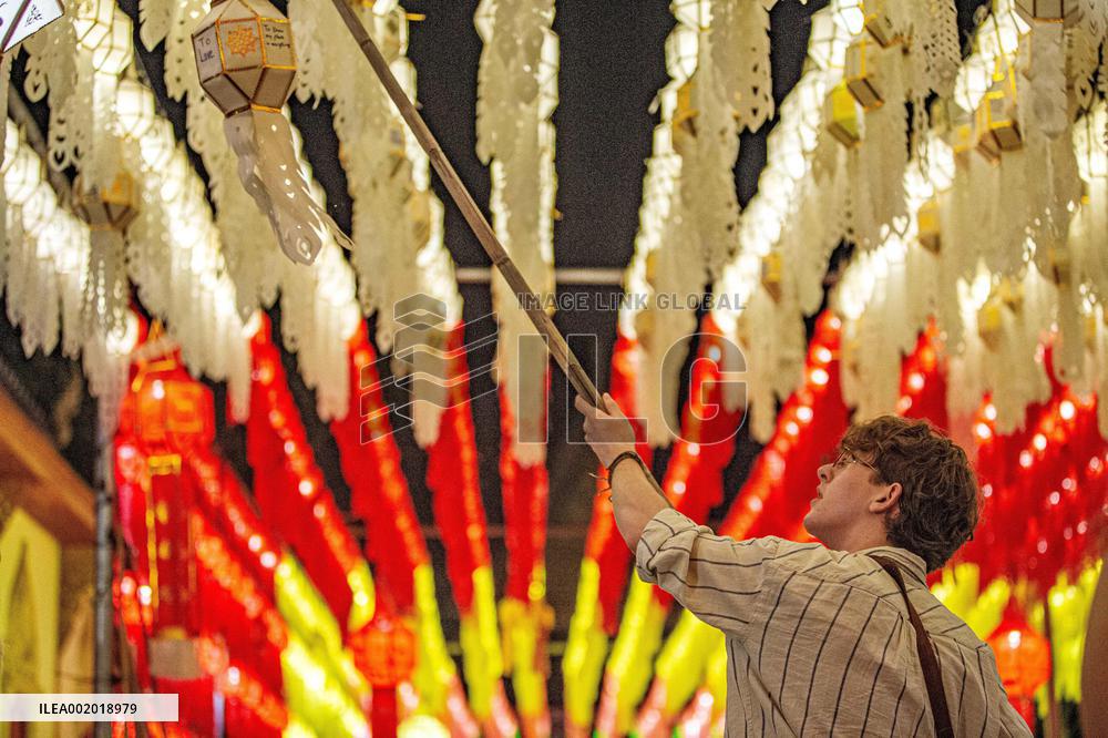 THAILAND-LAMPHUN-LANTERN FESTIVAL