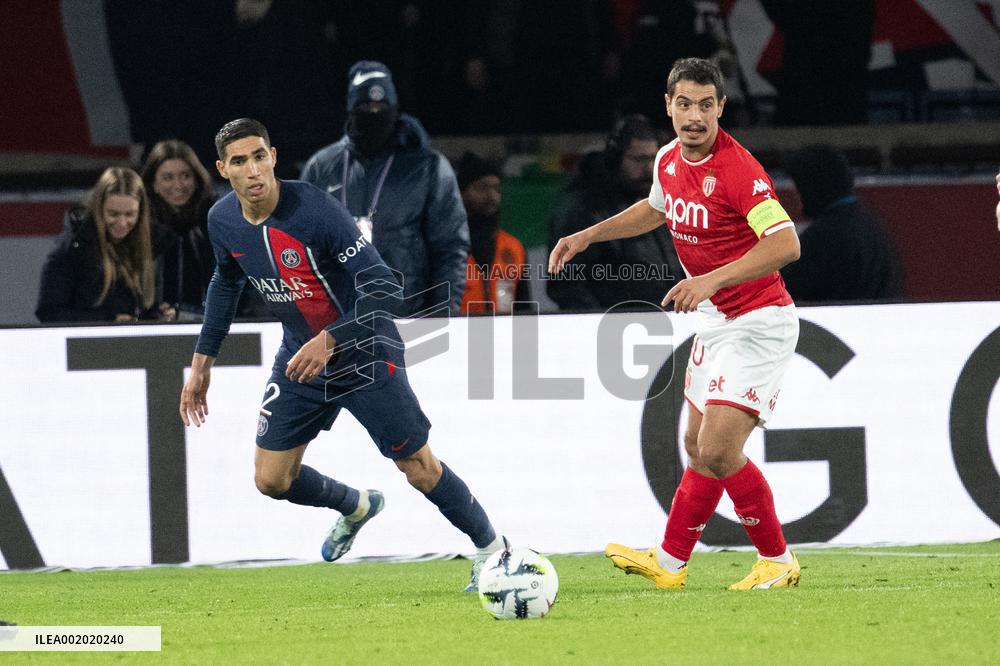 Ligue 1 match between, Paris Saint Germain  and AS Monaco - Paris