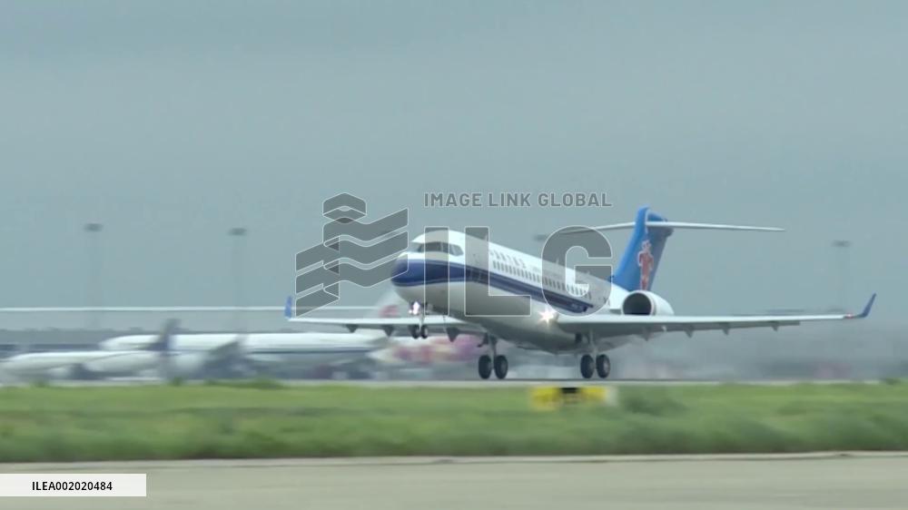 Homegrown Chinese ARJ21 jetliner passengers surpass 10 mln