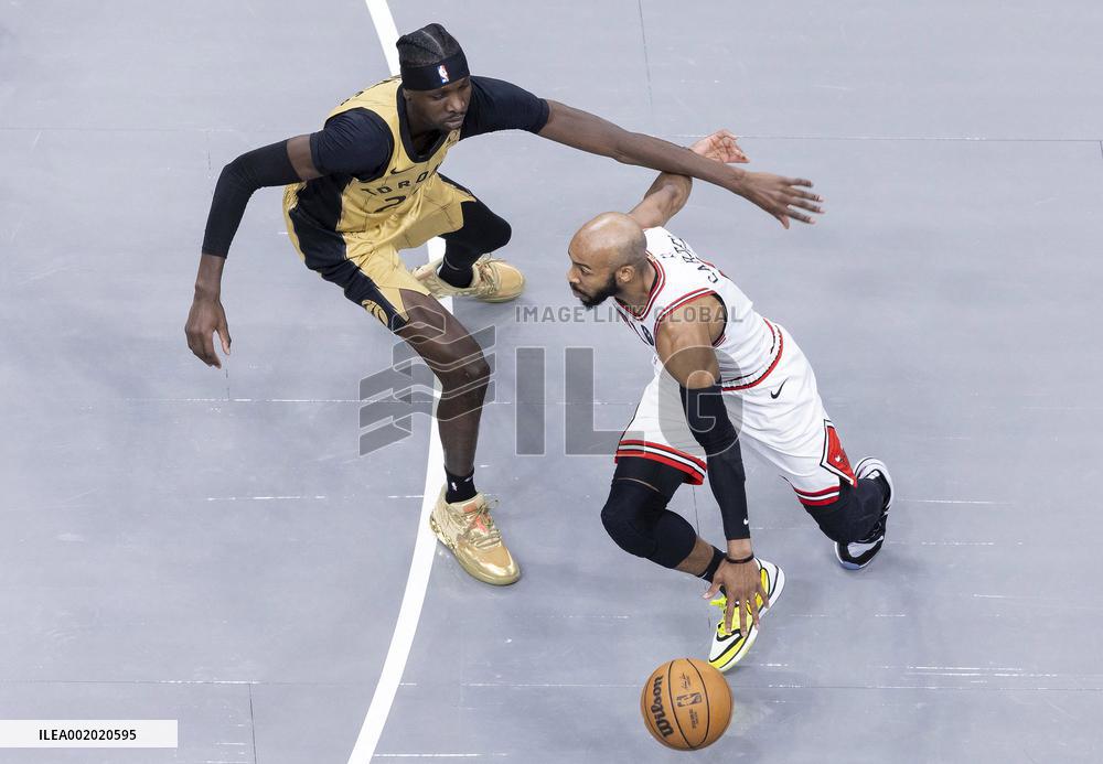 (SP)CANADA-TORONTO-BASKETBALL-NBA-IN SEASON-BULLS VS RAPTORS