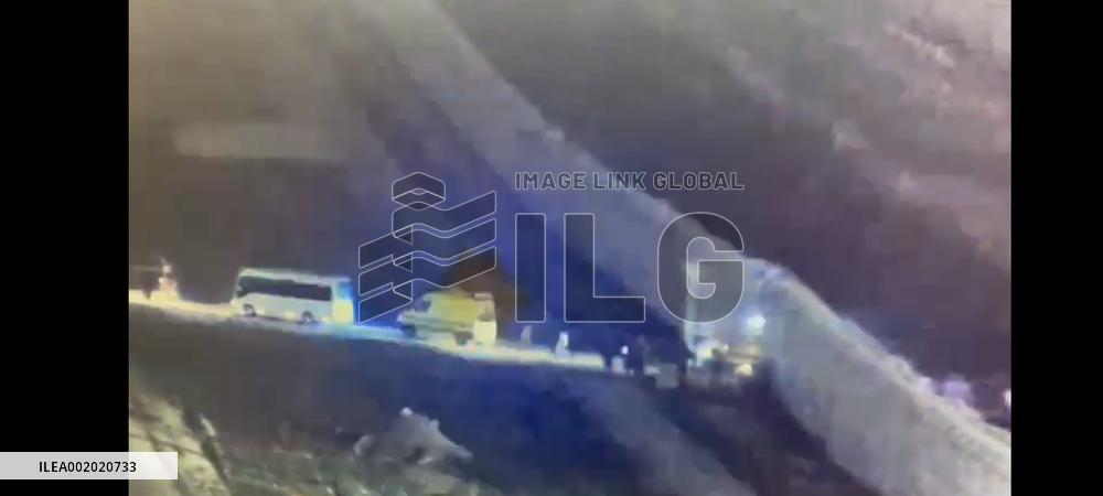 (FOCUS)ISRAEL-HOSTAGES-ARRIVAL