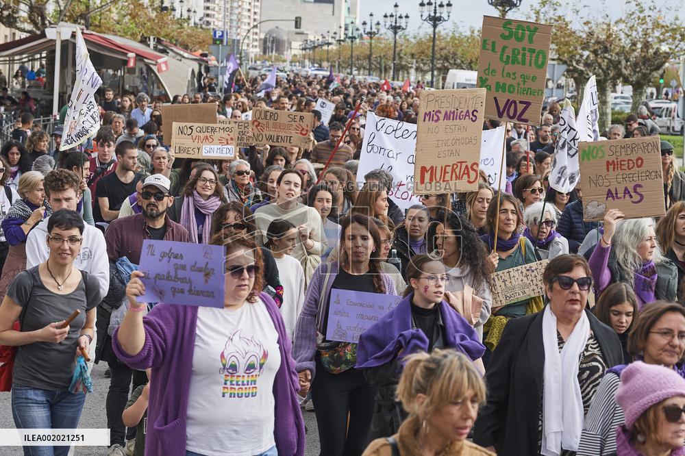 International Day for the Elimination of Violence against Women - Santander