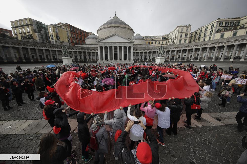International Day for the Elimination of Violence against Women - Naples