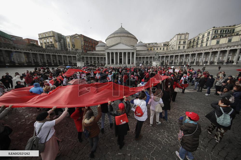 International Day for the Elimination of Violence against Women - Naples