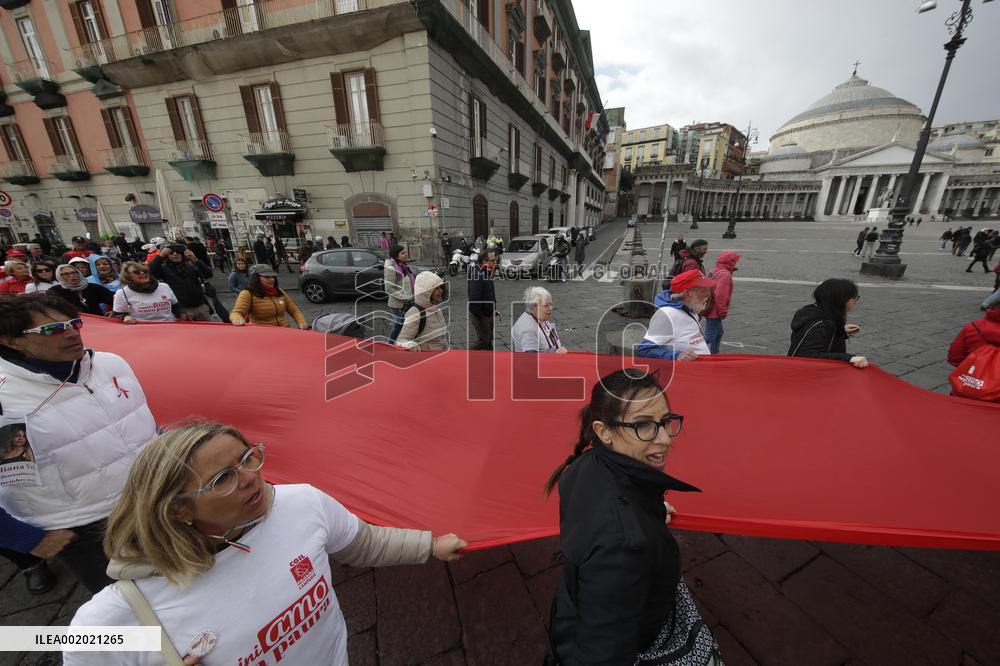 International Day for the Elimination of Violence against Women - Naples