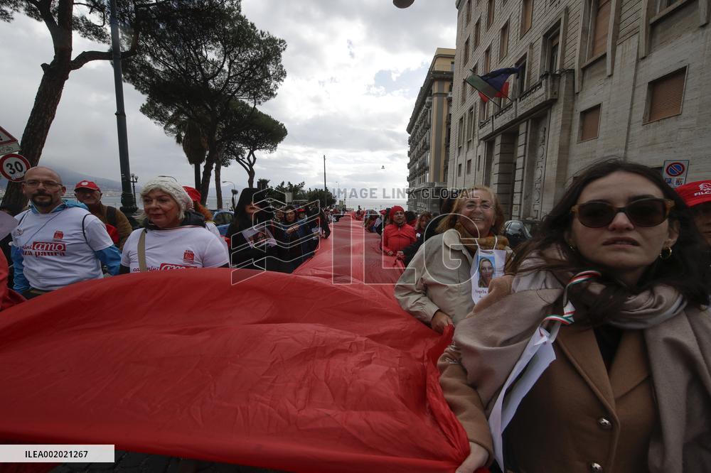 International Day for the Elimination of Violence against Women - Naples
