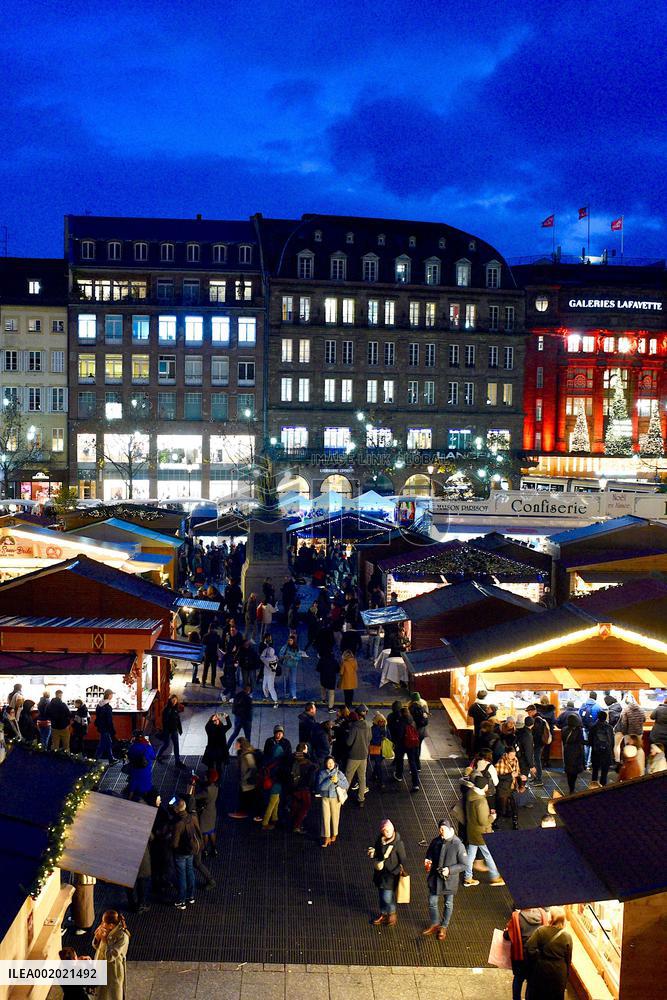 Inauguration Of The 2023 Christmas Market Strasbourg