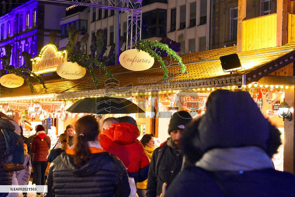 Inauguration Of The 2023 Christmas Market Strasbourg