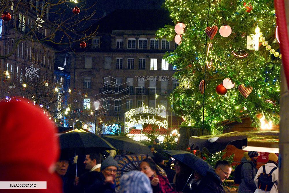 Inauguration Of The 2023 Christmas Market Strasbourg