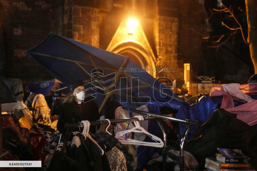 Toronto Clearing Homeless Encampment Near Kensington Market