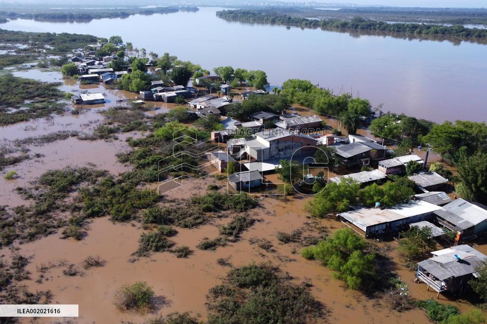 BRAZIL-RIO GRANDE DO SUL-FLOOD
