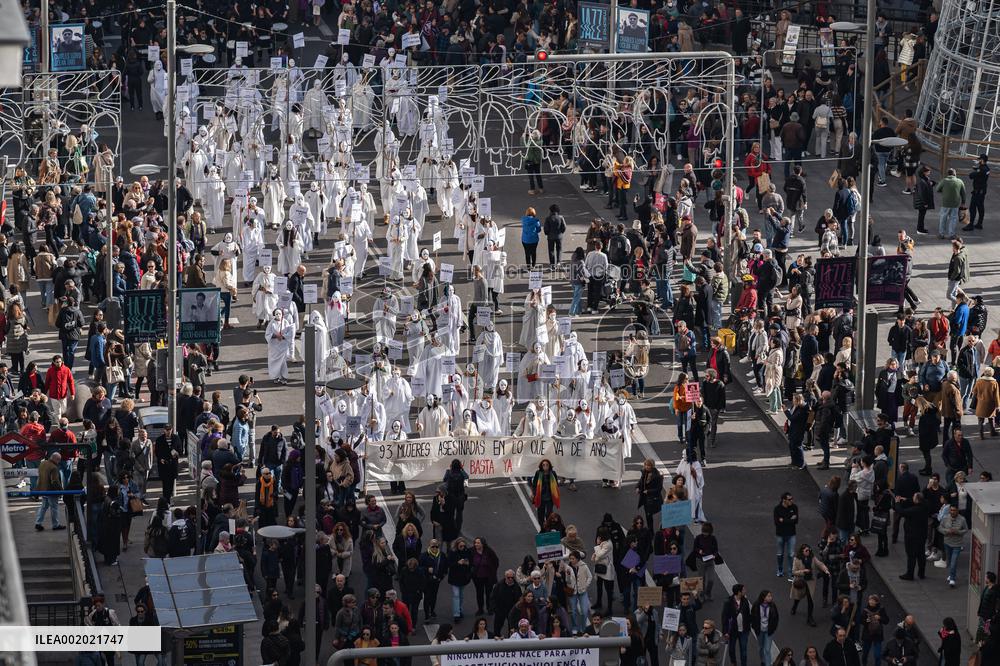 International Day for the Elimination of Violence against Women - Madrid