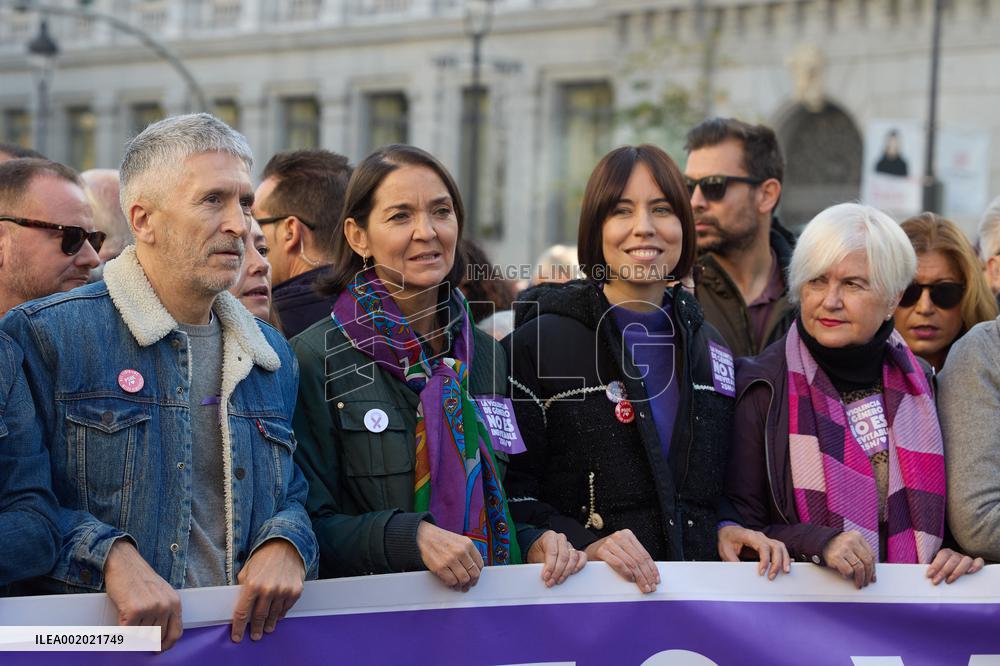 International Day for the Elimination of Violence against Women - Madrid