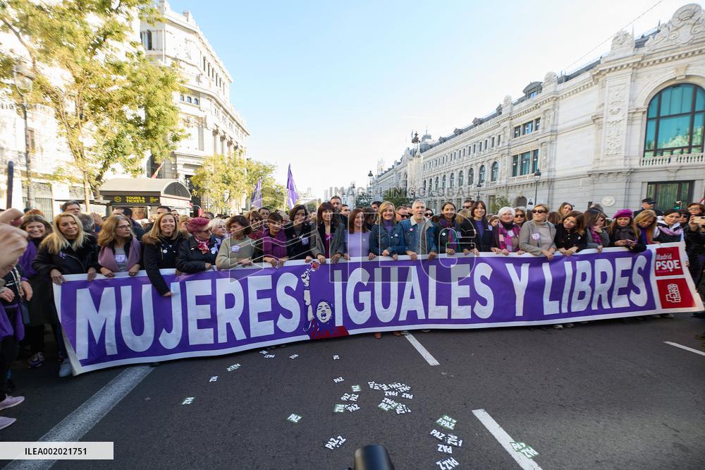 International Day for the Elimination of Violence against Women - Madrid