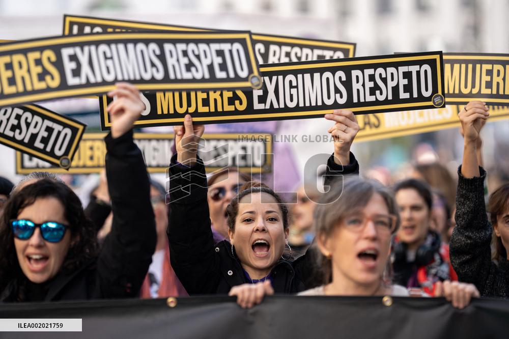 International Day for the Elimination of Violence against Women - Madrid