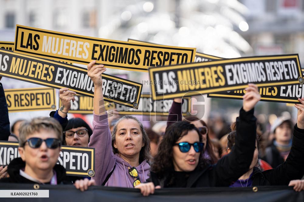 International Day for the Elimination of Violence against Women - Madrid