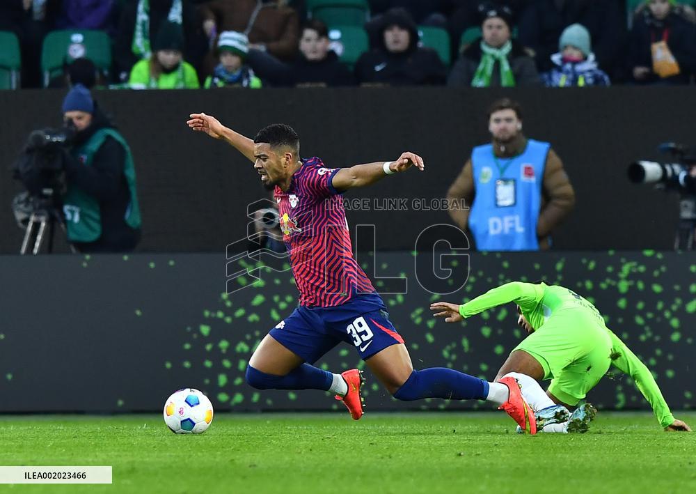 (SP)GERMANY-WOLFSBURG-FOOTBALL-BUNDESLIGA-WOLFSBURG VS LEIPZIG