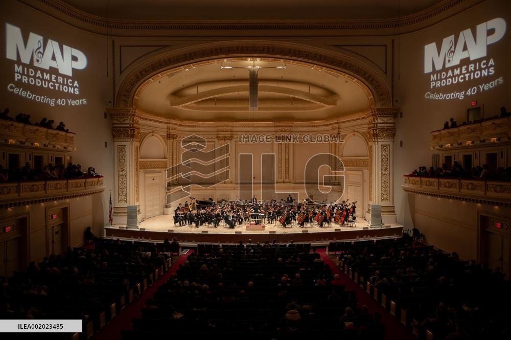 U.S.-NEW YORK-CHINA-SYMPHONY ORCHESTRA-PERFORMANCE