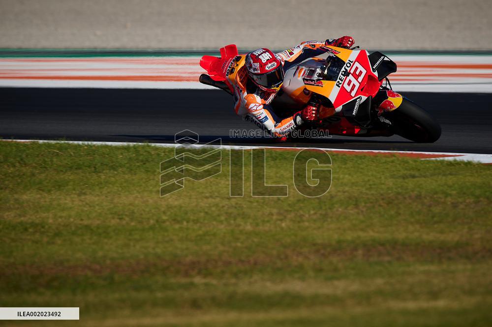 (SP)SPAIN-VALENCIA-MOTO GP-SPRINT RACE