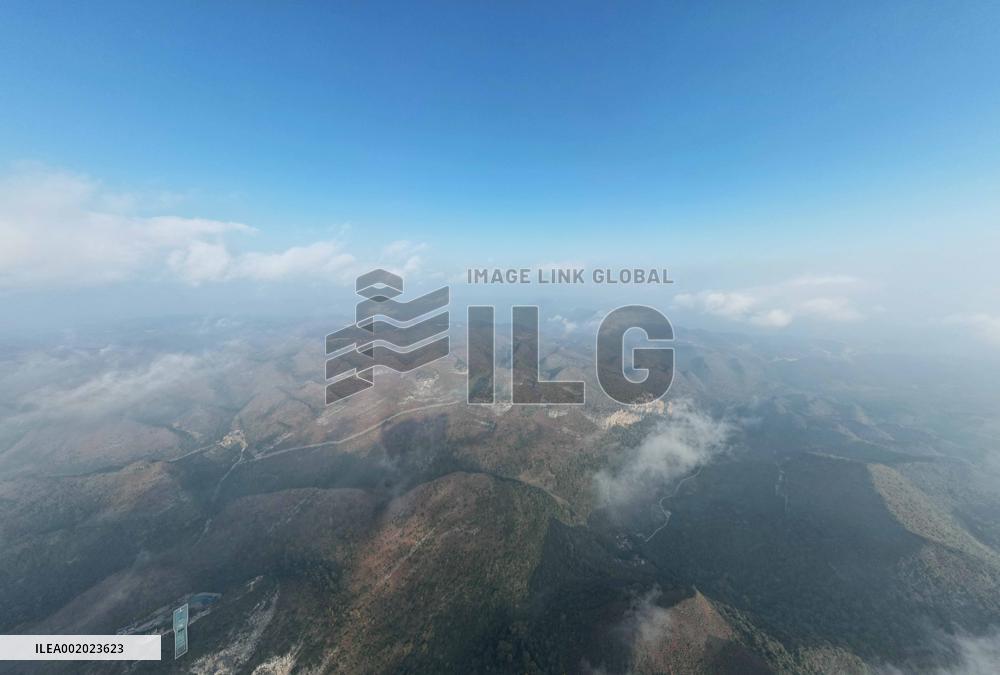 Dashiwei Sinkhole Group in China's Leye-Fengshan Global Geopark in Baise