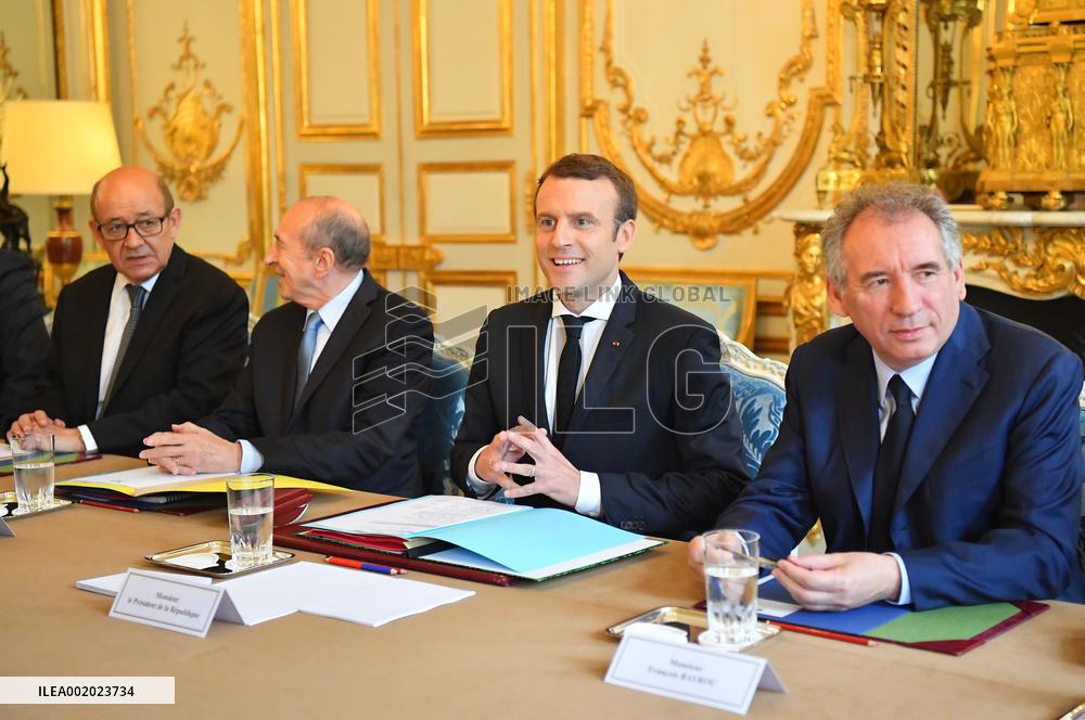 Council Ministers of New Government - Paris