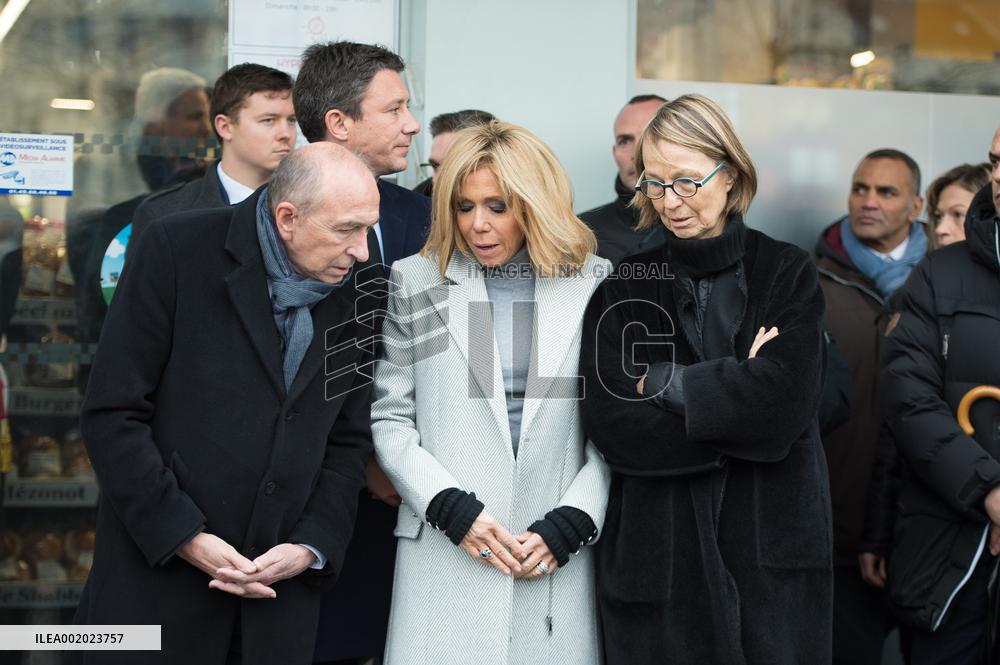 Tribute To Victims Of Hyper Cacher Attack - Paris