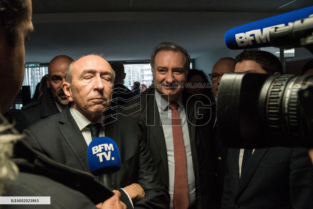Gérard Collomb visited the Mirail district - Toulouse